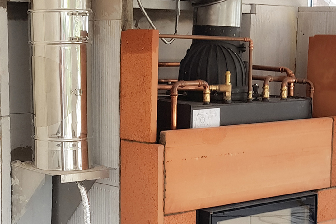 Wassertechnik für Wärme im ganzen Haus.